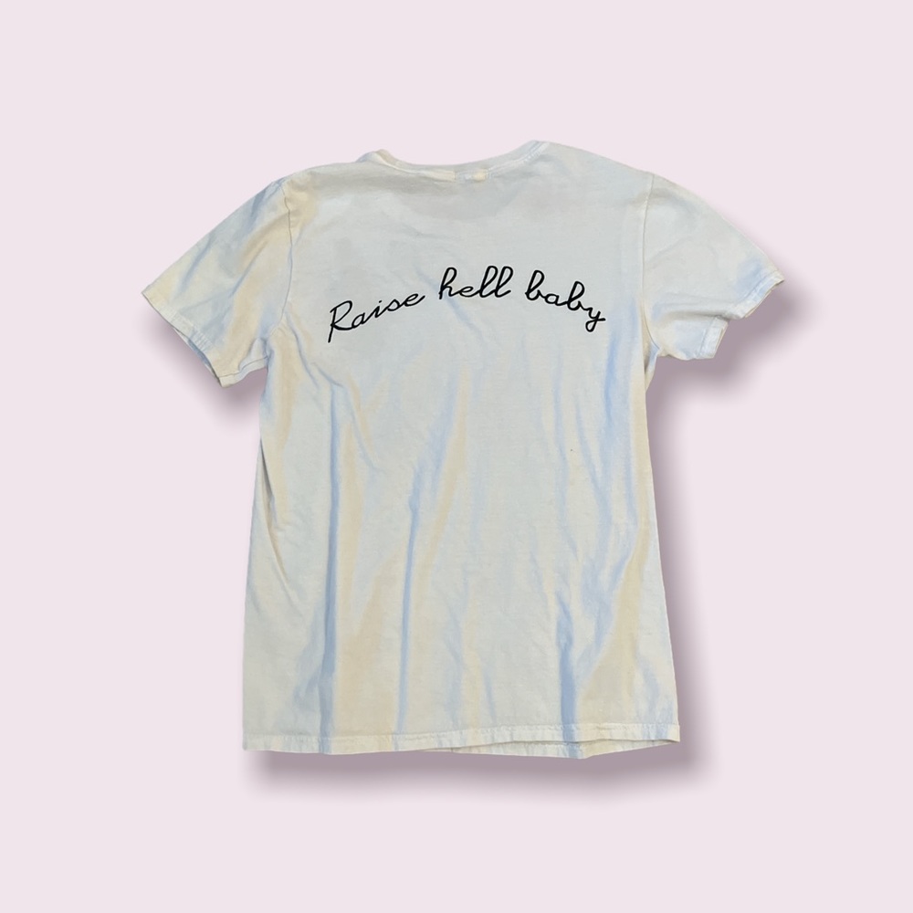 Nasty gal - raise bell baby white t shirt